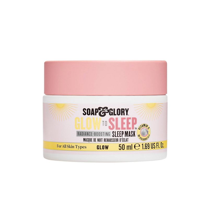 Soap & Glory Glow to Sleep Vitamin C Radiance-Boosting Sleep Mask - 1.69 fl oz