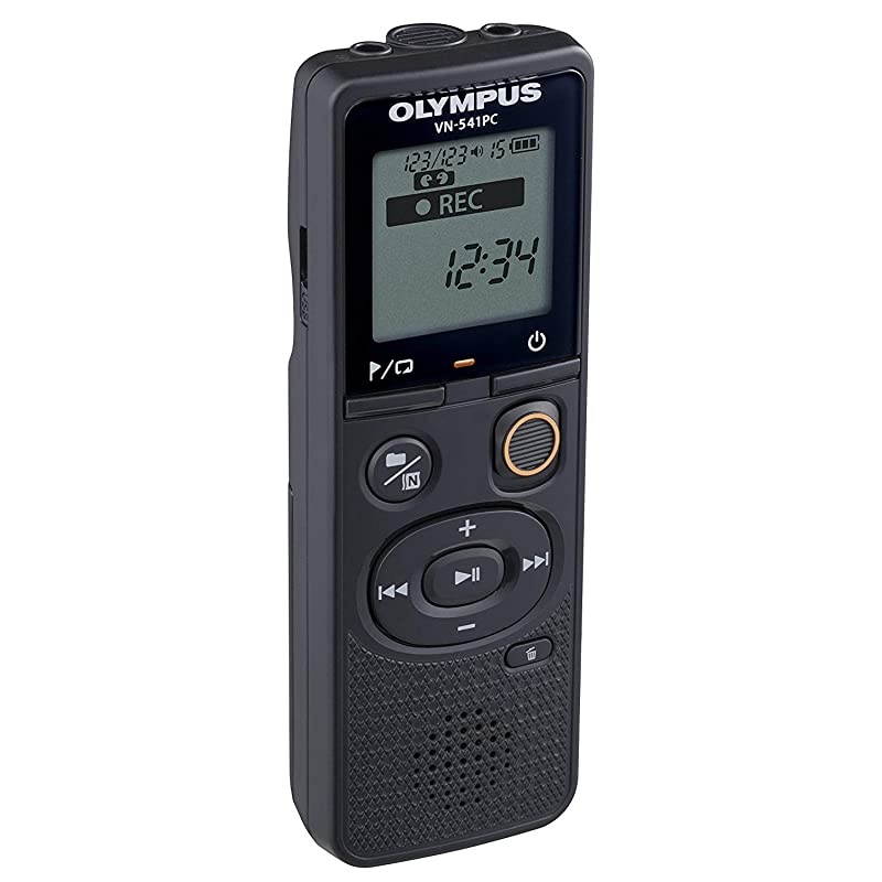 VN-541PC With PC Link 4GB Black Digital Voice Recorder