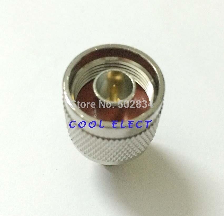 1pc N Male Plug to RP-SMA Male RF Connector Adapter