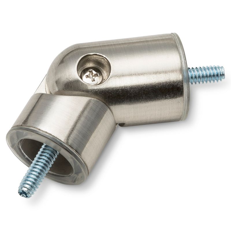 7/8 Corner Connector Brushed Nickel - Threshold™