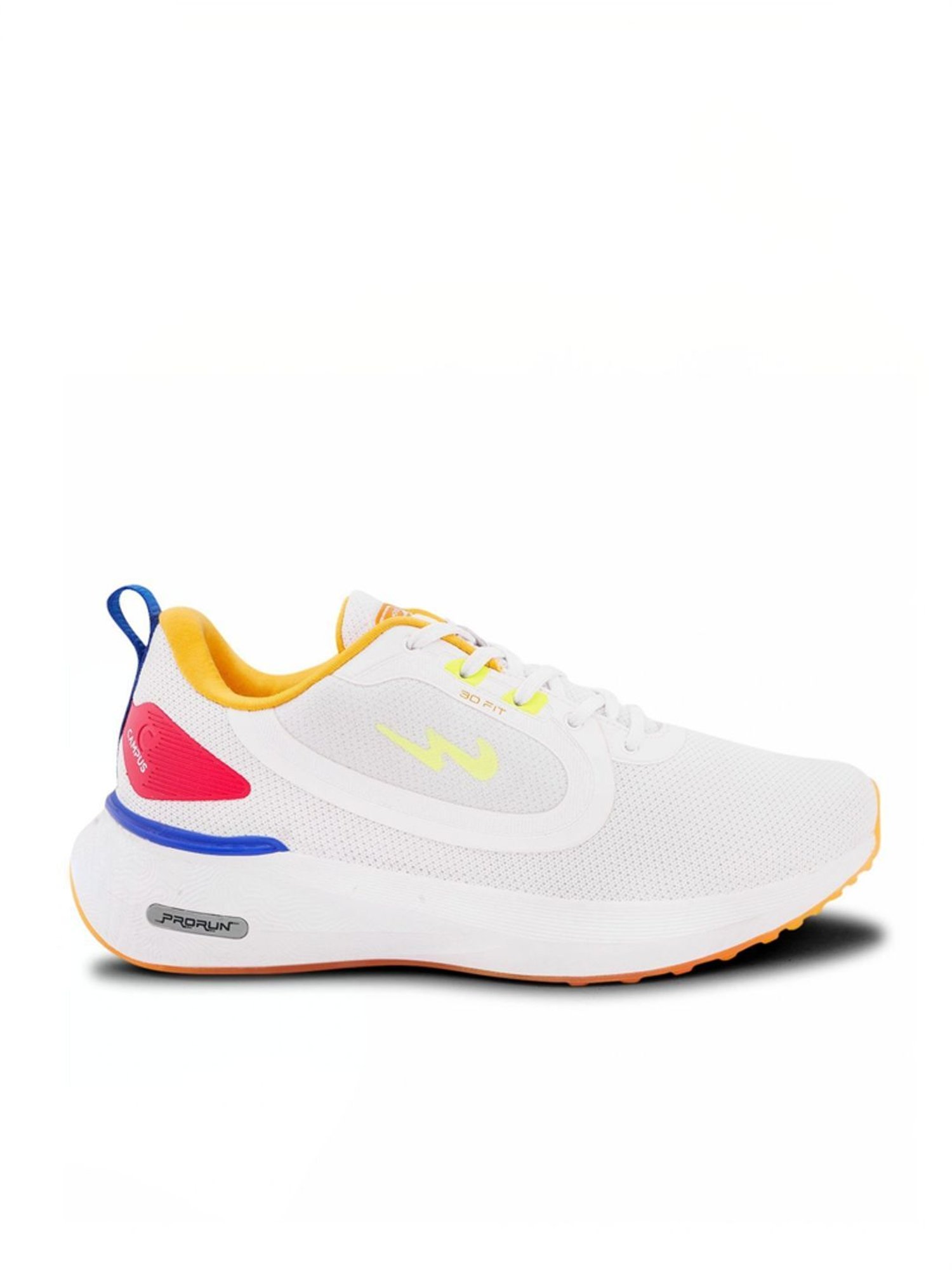 Campus Men's White Running Shoes