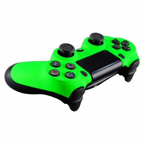 "Soft Touch Neon Green" Ps4 PRO Custom UN-MODDED Controller Exclusive Unique Design CUH-ZCT2