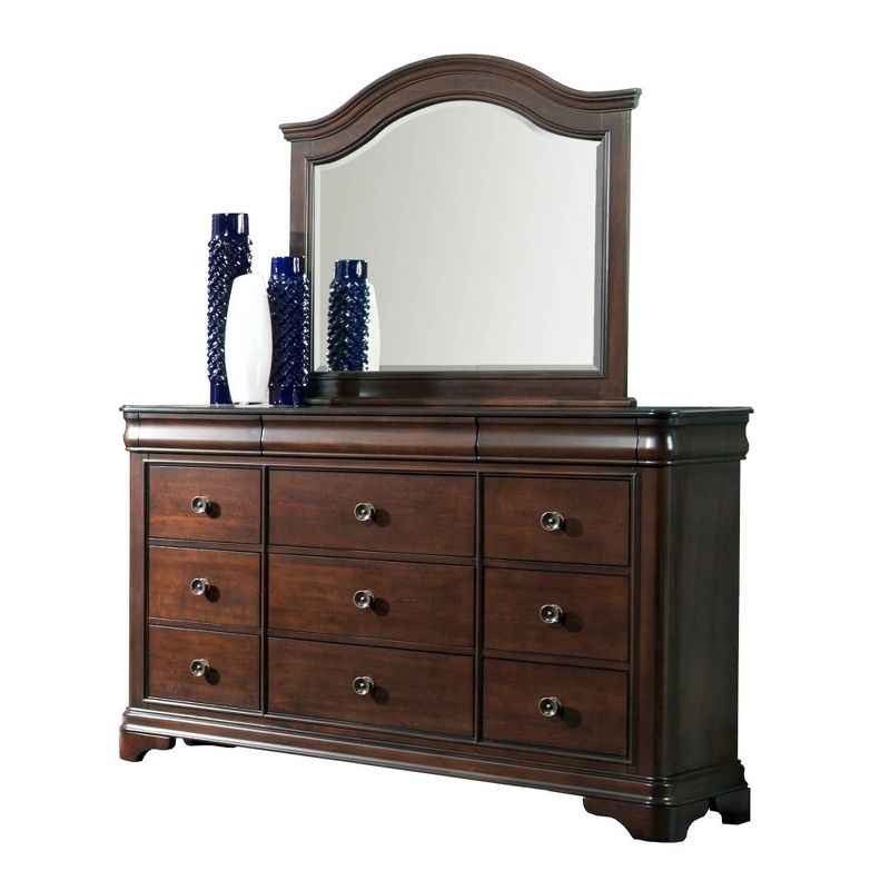 4pc Queen Conley Sleigh Bedroom Set Red - Picket House Furnishings