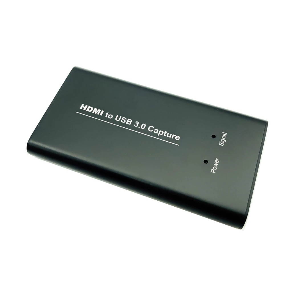 Video Capture Card USB 3.0 HDMI 1080P 60FPS Game Record Recorder Dongle Box USB 3.0 PC Streaming Live Stream Broadcast MIC Input