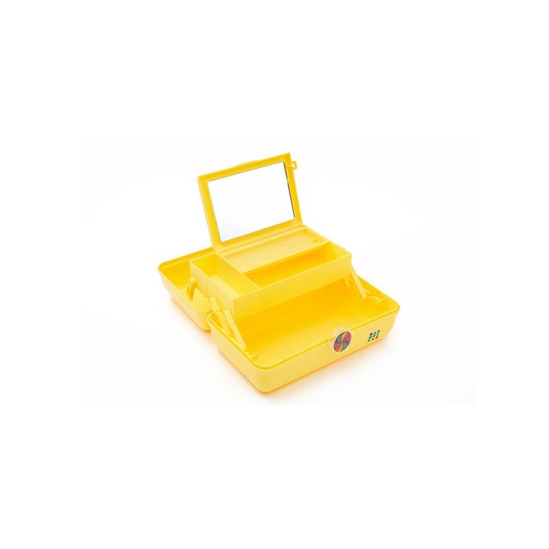 Caboodles On The Go Girl Case - Bright Yellow