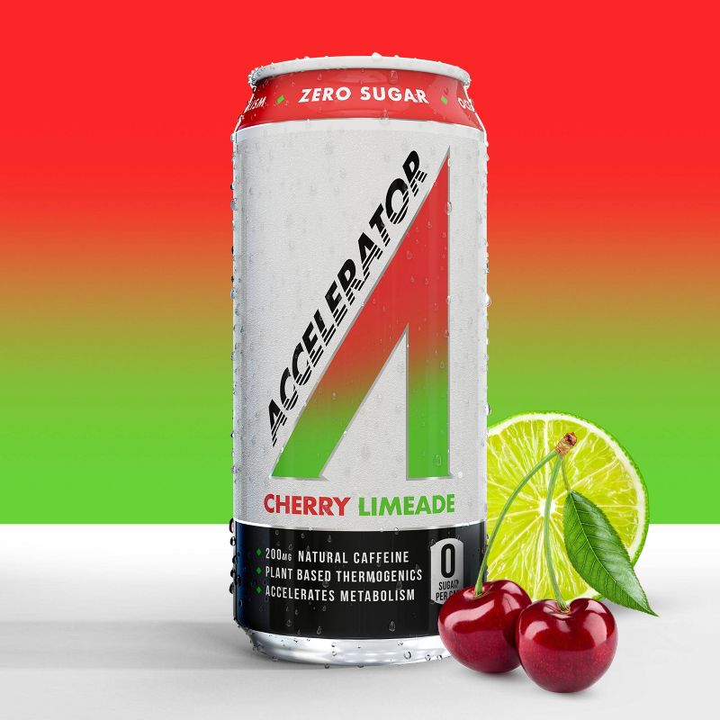 Adrenaline Shoc Accelerator Cherry Limeade Energy Drink - 16 fl oz Can