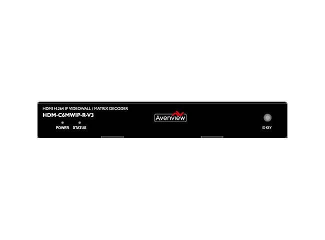 Avenview HDM-C6MWIP-R-V3 H.264/1080p RX/Decoder for Video Wall/Matrix w/3-Yr Warranty