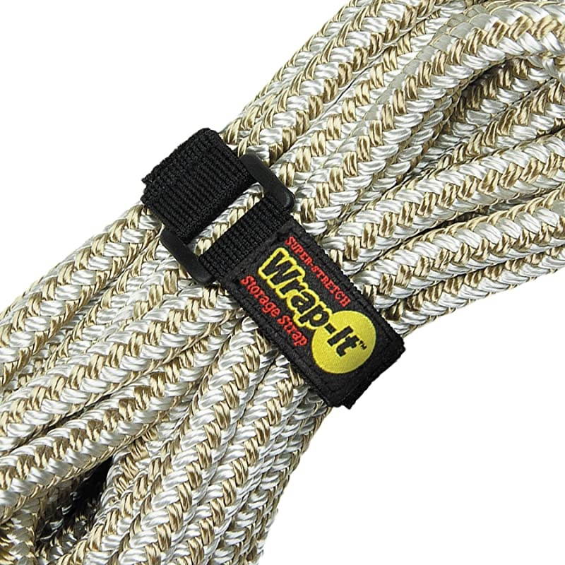 SuperStretch Straps Assorted 8 Pack Elastic Hook and Loop Cinch Straps Extension Cord Organizer Hose Rope and Cables Straps Cord Wrap Cord Keeper Garage and RV Organization
