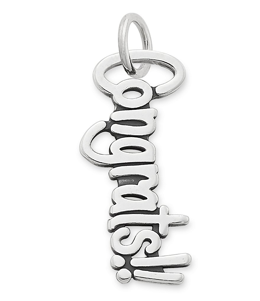 James Avery Faceted Lab-Created Amethyst February Birthstone Charm