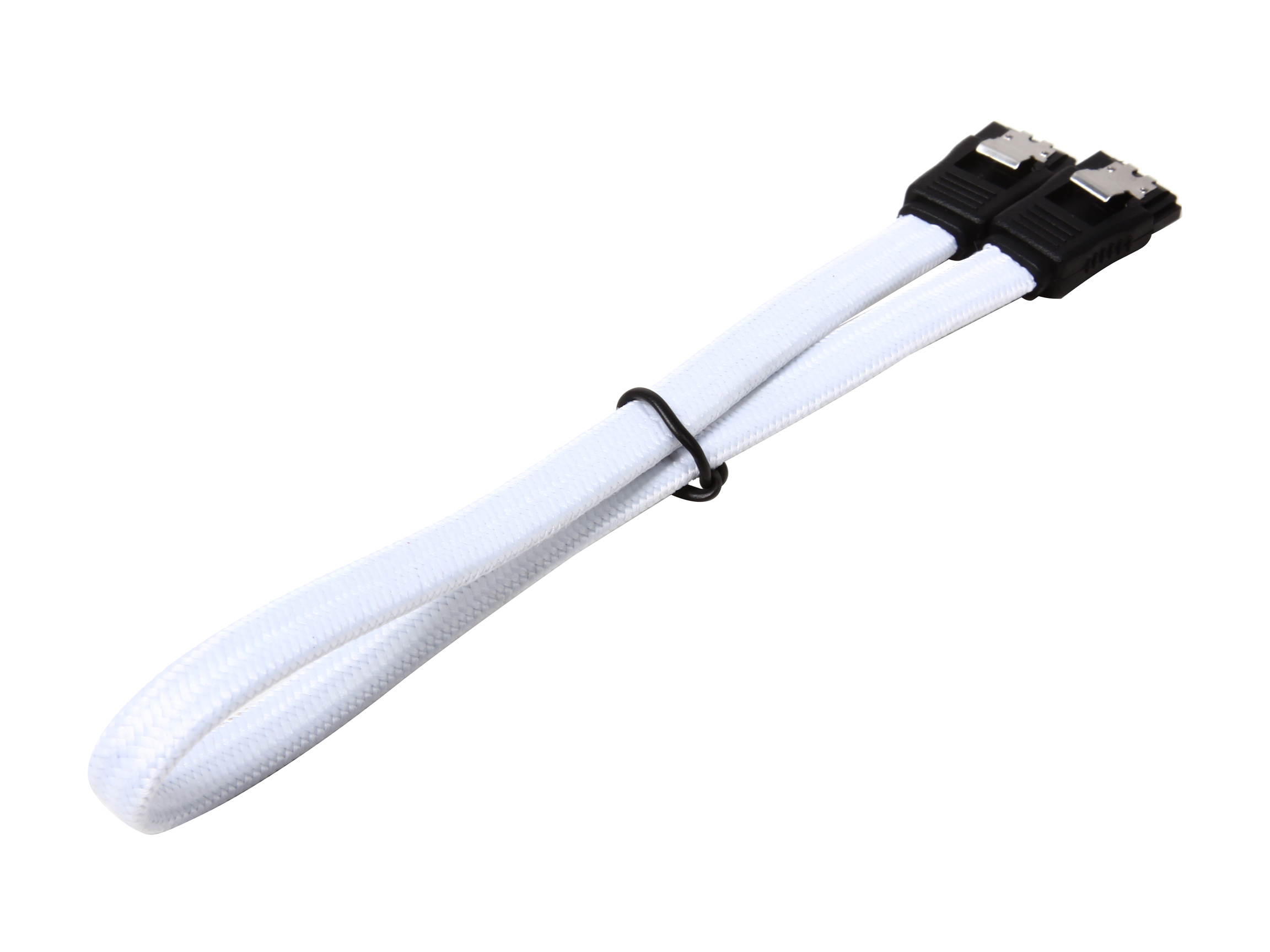 BitFenix BFA-MSC-SATA330WK-RP 11.81 in. (30 cm) SATA3 (6Gb/s) Cable (with sleeve)