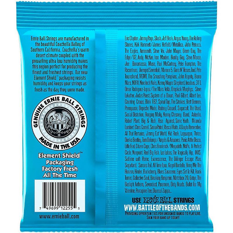 Ernie Ball 2255 Extra Slinky Pure Nickel Wrap Electric Guitar Strings