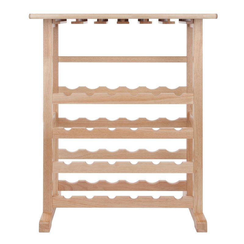 Austin Wine Cart Brown/Black - Linon