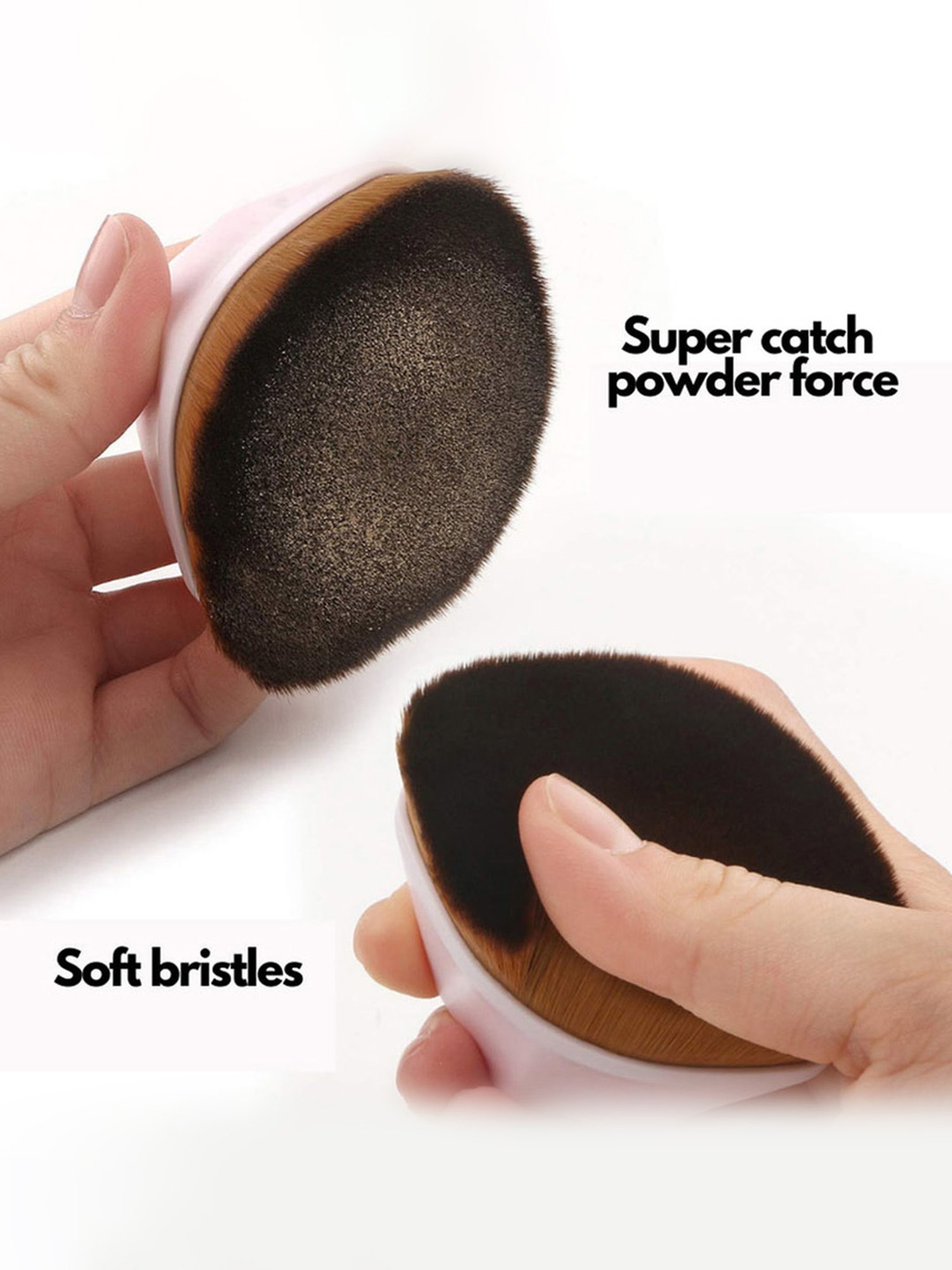 Bronson Professional Diamond Magic Foundation Makeup Brush