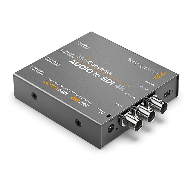 Mini Converter Audio to SDI 4K (BMD-CONVMCAUDS4K)