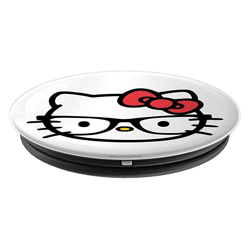 Big Face Nerd Glasses PopSockets Grip and Stand for Phones and Tablets