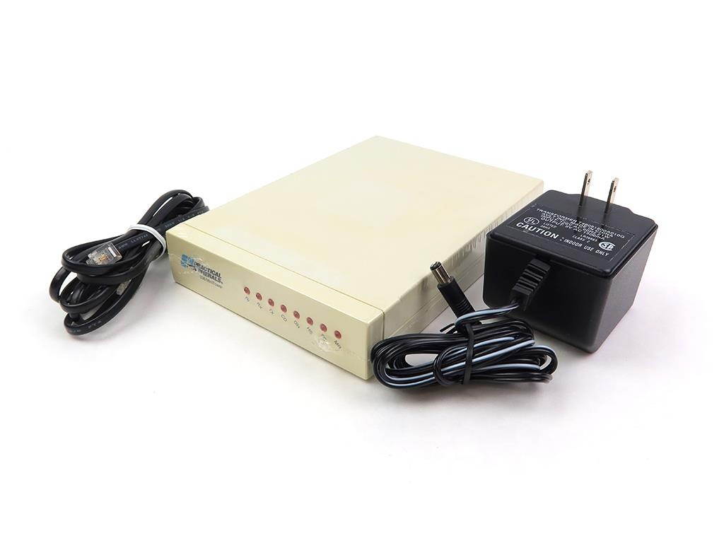5913US Practical Peripherals 336 Minitower 33.6 Kbps Ethernet External FAX Modem Networking Modems