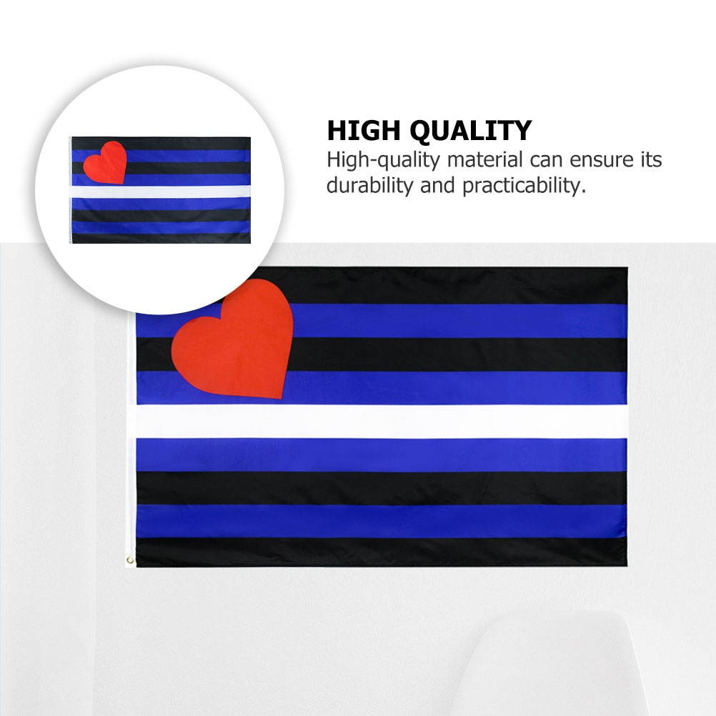 1Pc Decorative Flag Festival Adornment Hanging Flag Garden Flag for Home Outdoor