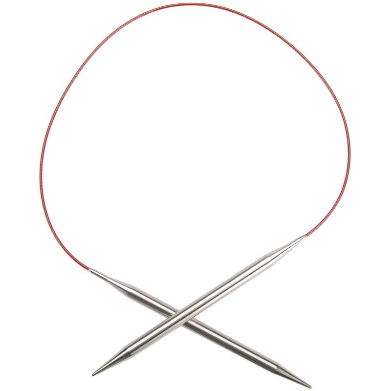 ChiaoGoo Red Lace Stainless Circular Knitting Needles 24"-Size 11/8mm