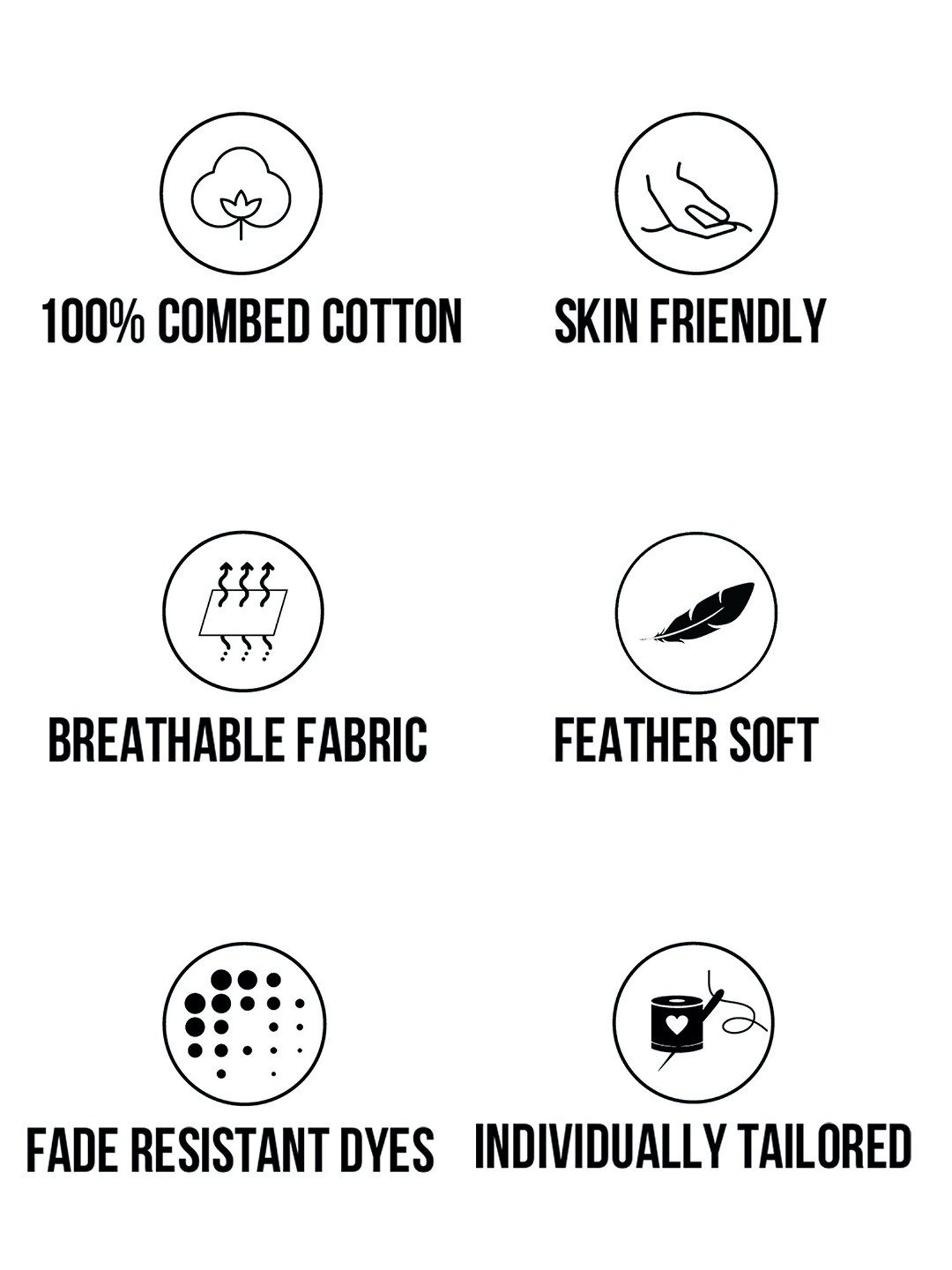 Petal Home Pebbles Abstract Beige 300 TC Cotton King Sized Pillow Covers - Set of 2