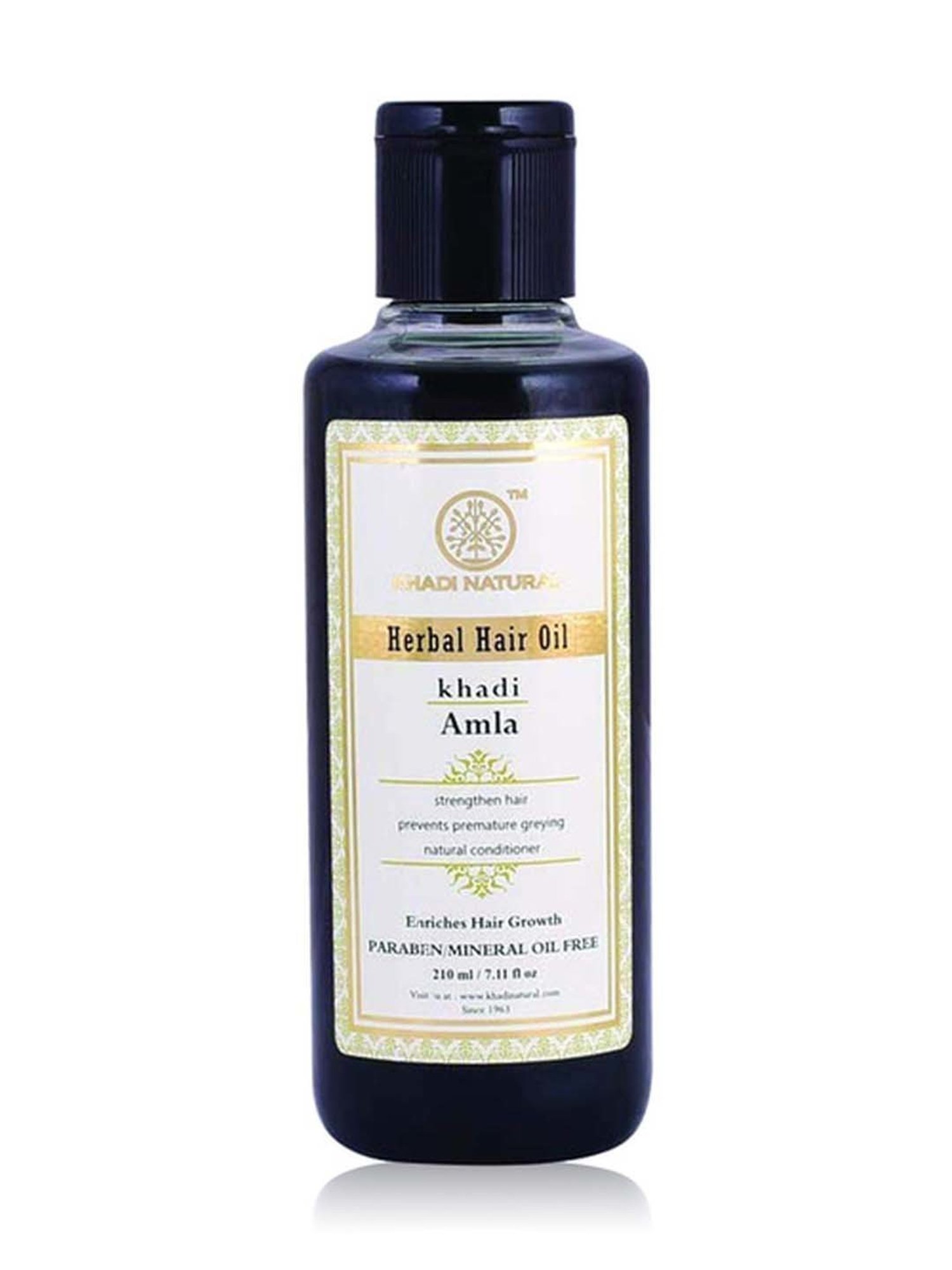 Khadi Natural Herbal Pure Amla Hair Oil - 210 ml