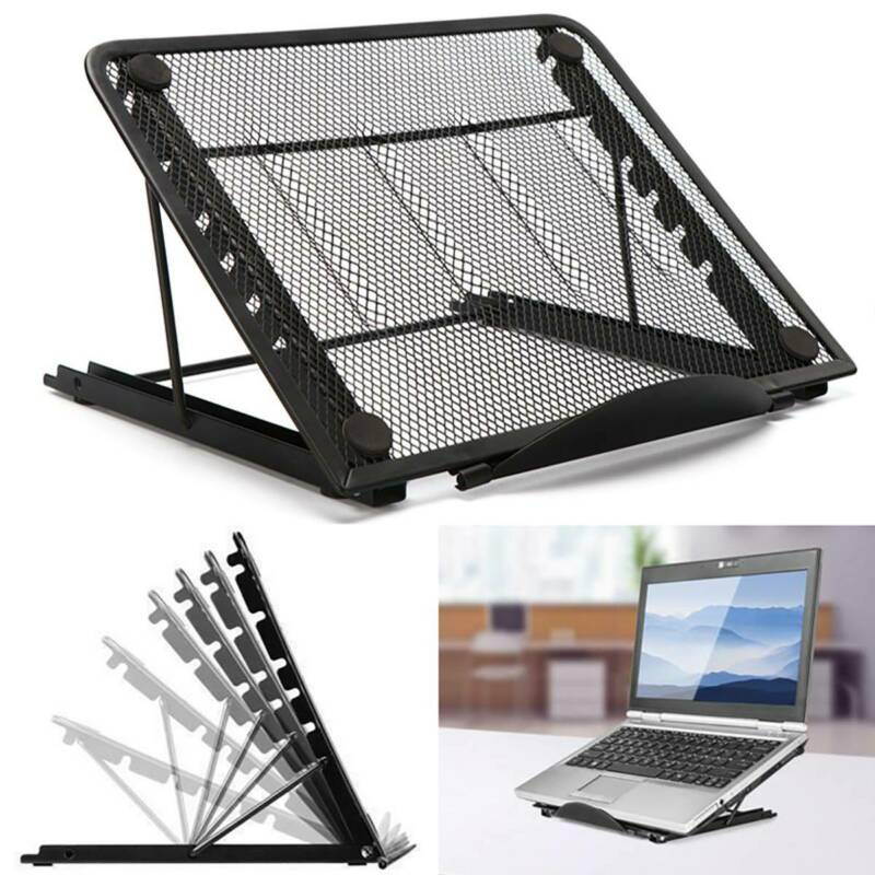 Durable Portable Foldable Notebook Laptop Desk Table Stand Bed Tray Cooling Rack Ergonomic Folding Laptop Table Adjustable Laptop Stand