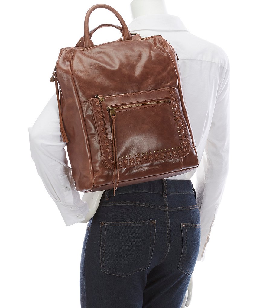 The Sak Loyola Convertible Leather Studded Backpack