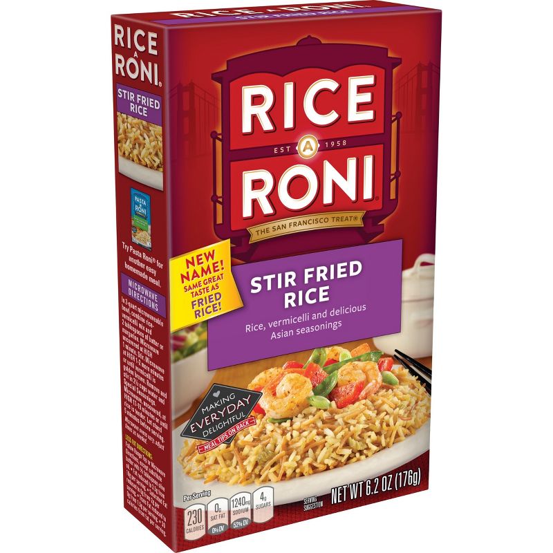 Rice A Roni Stir Fried Rice with Vermicelli & Delicious Asian Seasonings- 6.2oz