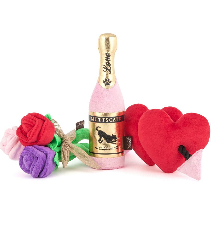 PLAY Pet Lifestyle And You Puppy Love Toy Set, 3-Piece Plush Dog Toys