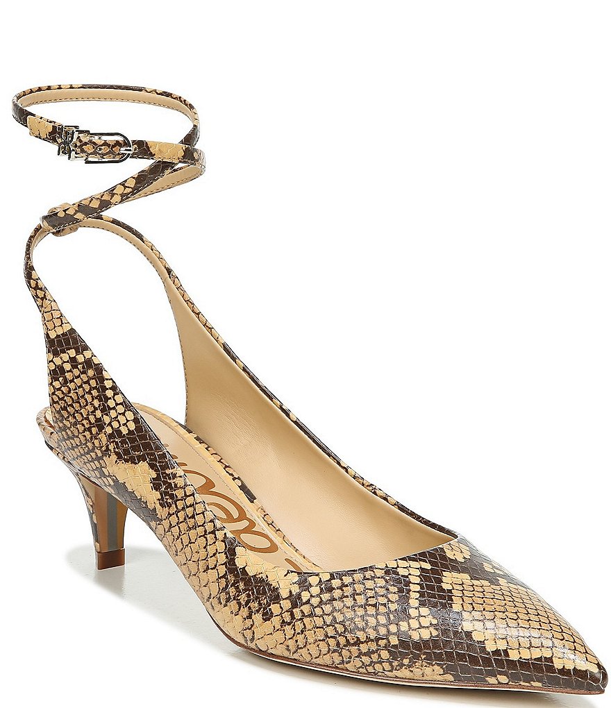 Franco Sarto Citrus Snake Print Pumps