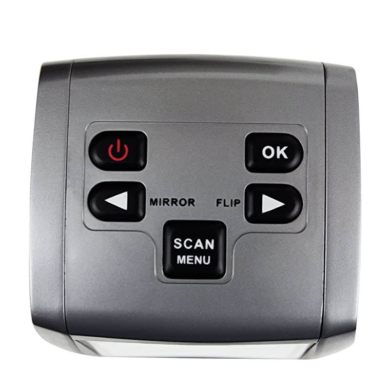 AllinOne High Resolution 22MP Film Scanner Converts 35mm126KPK110Super 8 Films Slides Negatives into Digital Photos Vibrant 24quot LCD Screen Impressive 128MB Builtin Memory