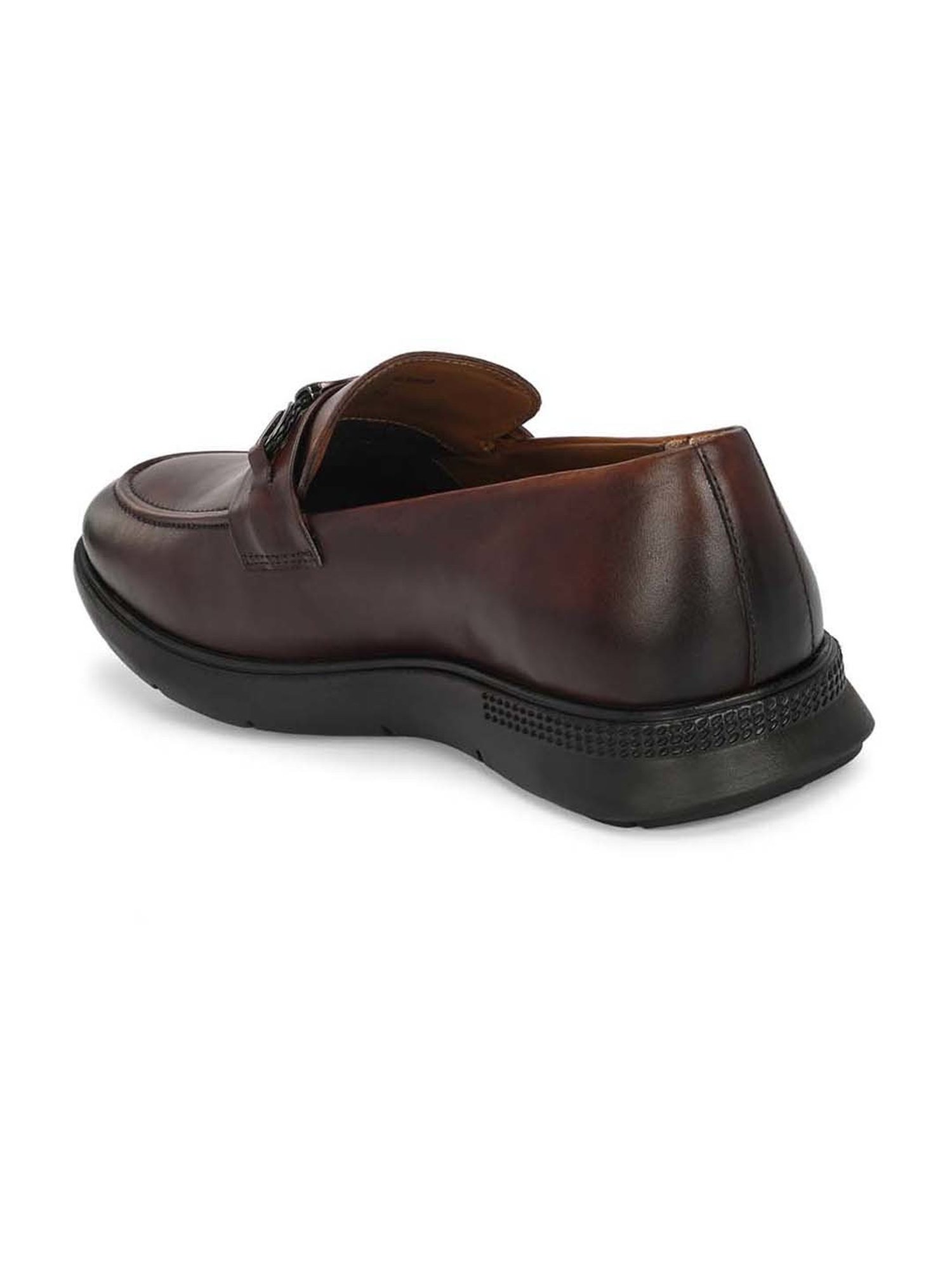 San Frissco Men's Brown Formal Loafers