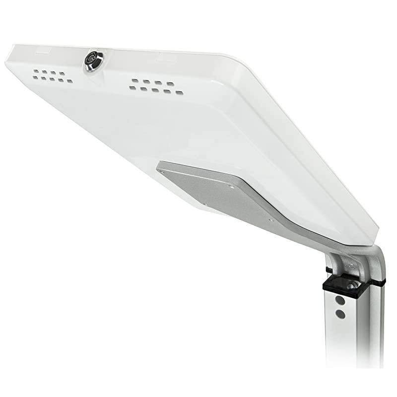 Anti-Theft Tablet Floor Stand for iPad - Floor Stand Tablet Mount with Secure iPad Enclosure | Locking iPad Kiosk Floor Stand for iPad 9.7, iPad Air 9.7, iPad 6, Galaxy Tab 10.1, MI-3780