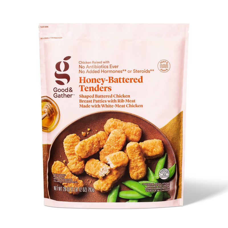 Honey Battered Chicken Tenders - Frozen - 28oz - Good & Gather™