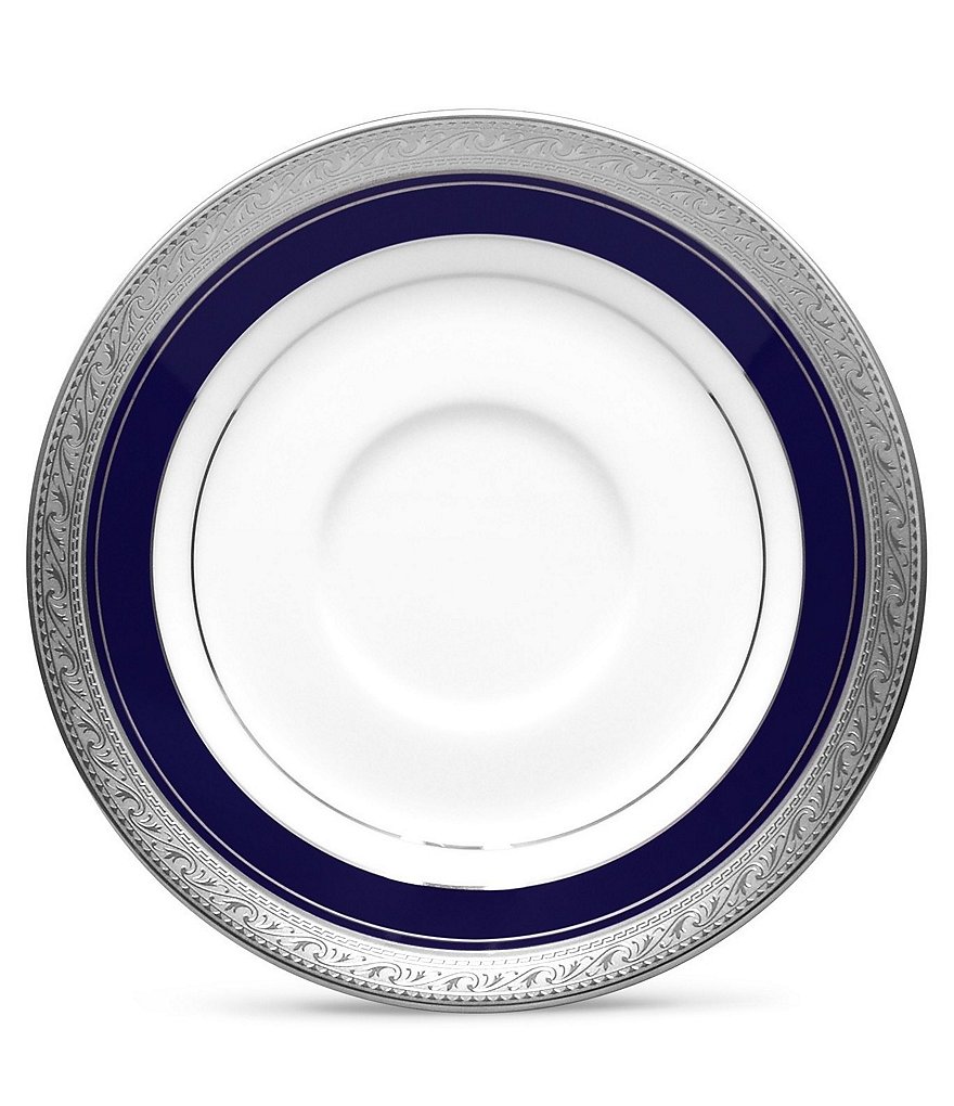 Noritake Crestwood Cobalt Platinum Saucer