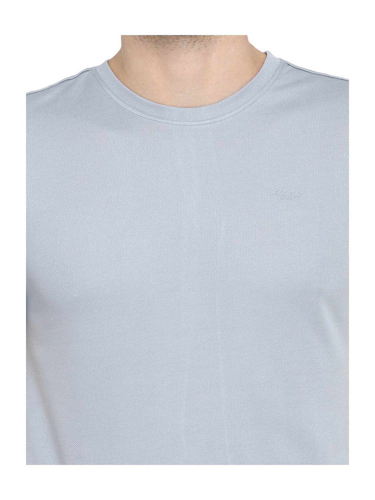 Furo by Red Chief Grey Round Neck T-Shirt