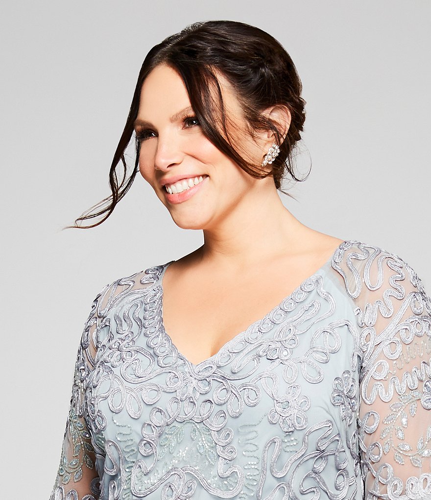 Cezanne Rhinestone Cluster Stud Earrings