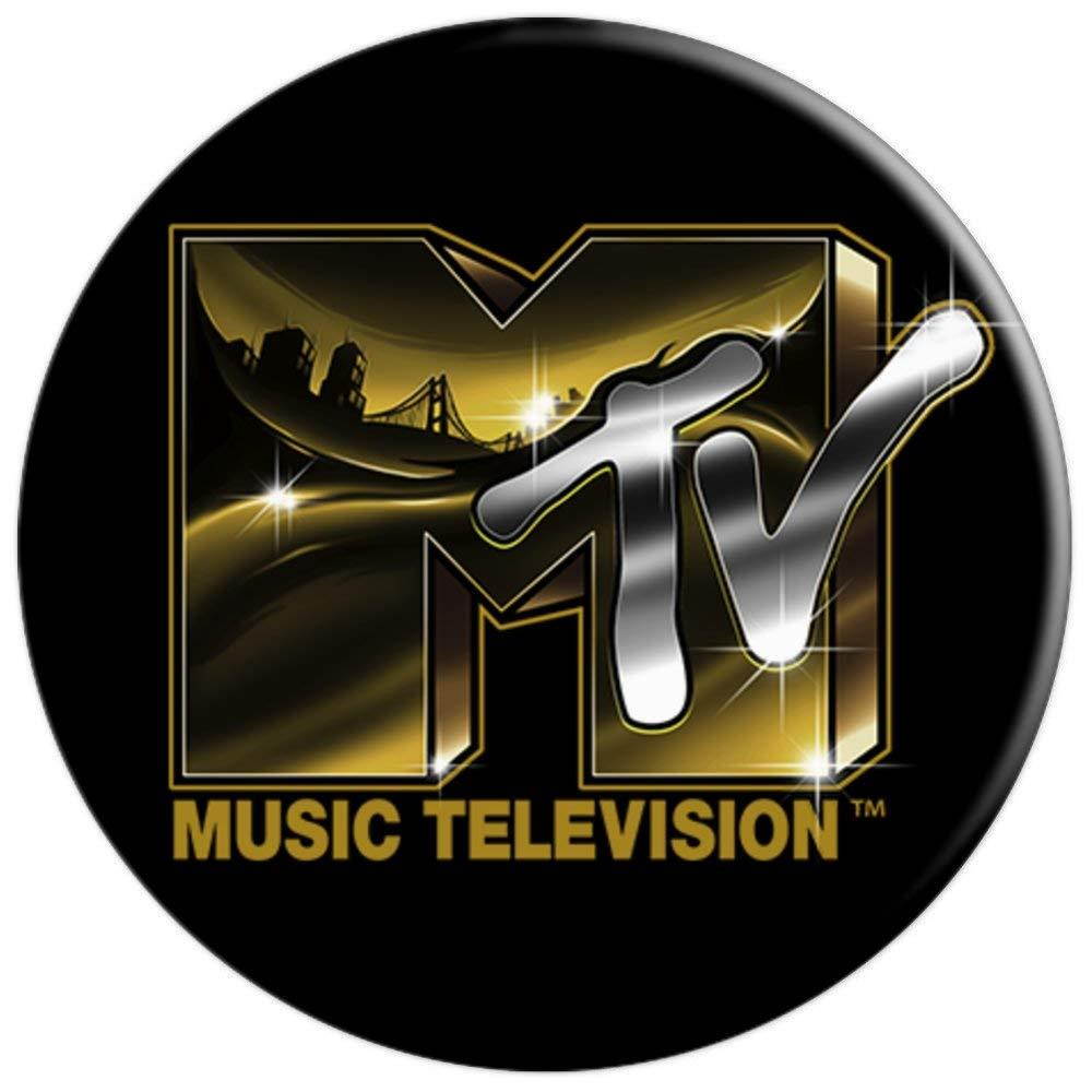 MTV Reflective Gleaming Gold Logo
