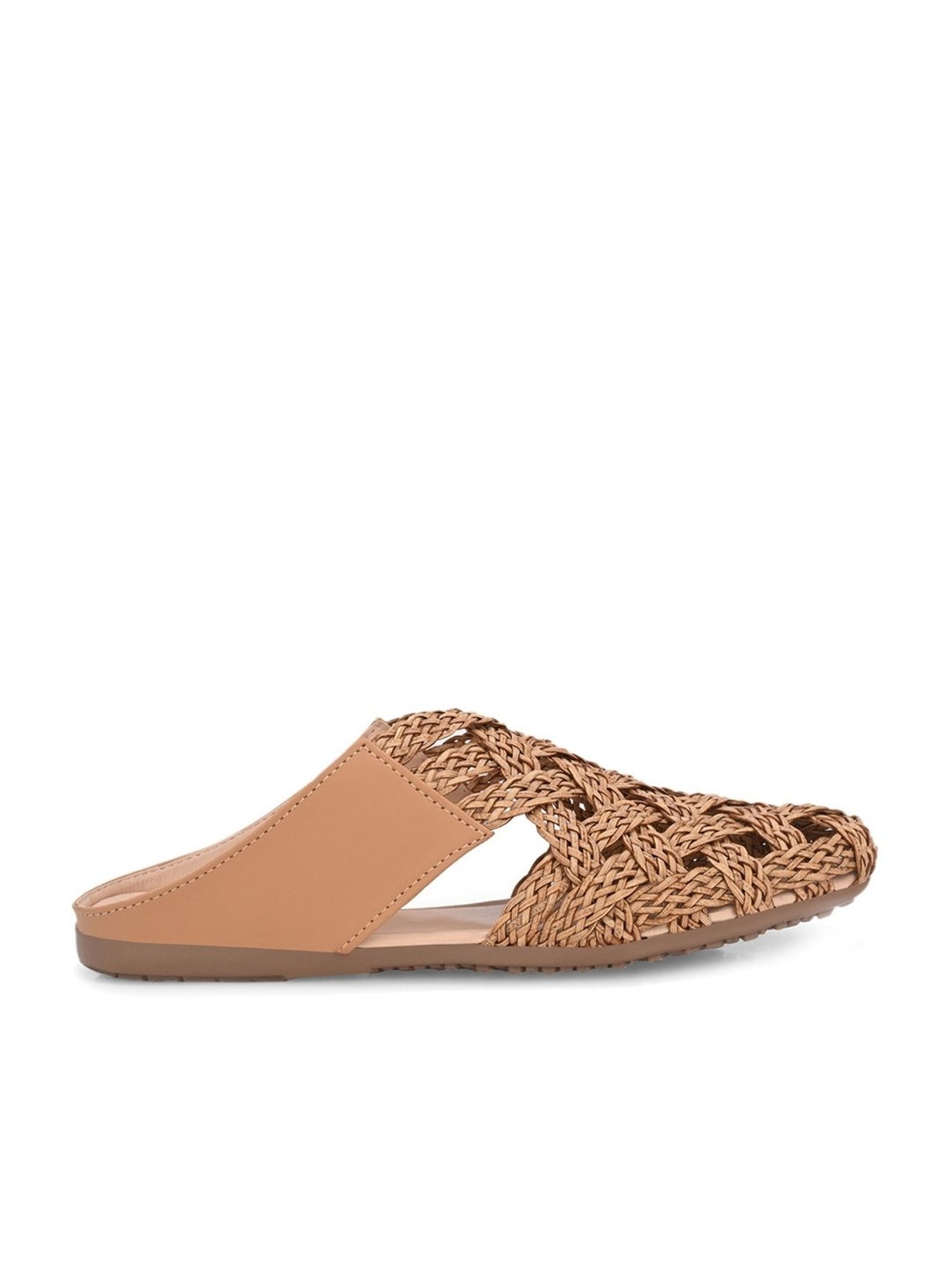 Clog London Women's Beige Mule Shoes