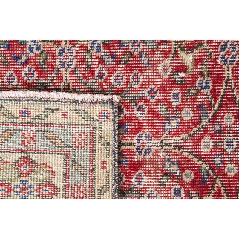 6'9"x10'2" Vintage One-of-a-Kind Velia Rug Red - Revival Rugs