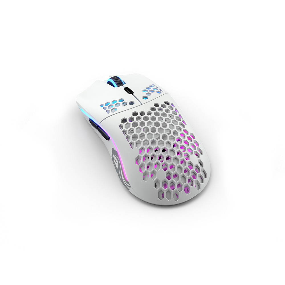Glorious Gaming Mouse (Model O, Matte White) Wireless Mouse