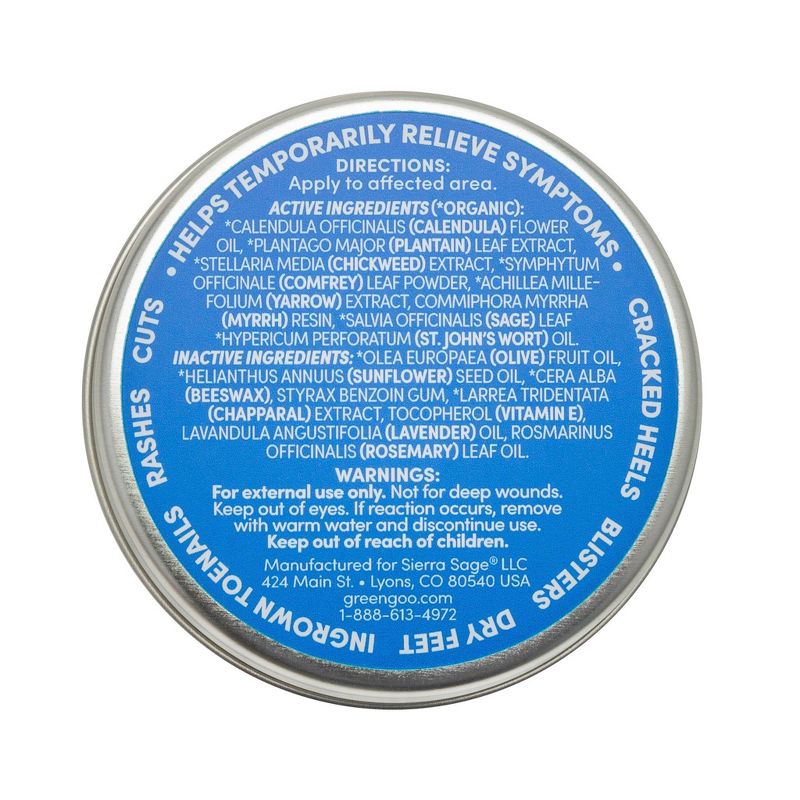 Green Goo Foot Care Salve - 1.82oz