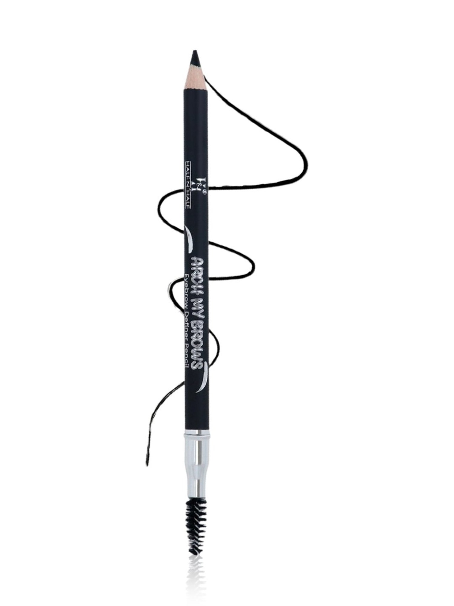 Half N Half Arch My Brows Eyebrow Definer Pencil 01 Ebony - 1 gm