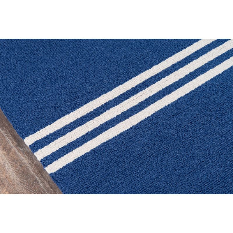 9' Round Veranda Maritime Rug Blue - Momeni