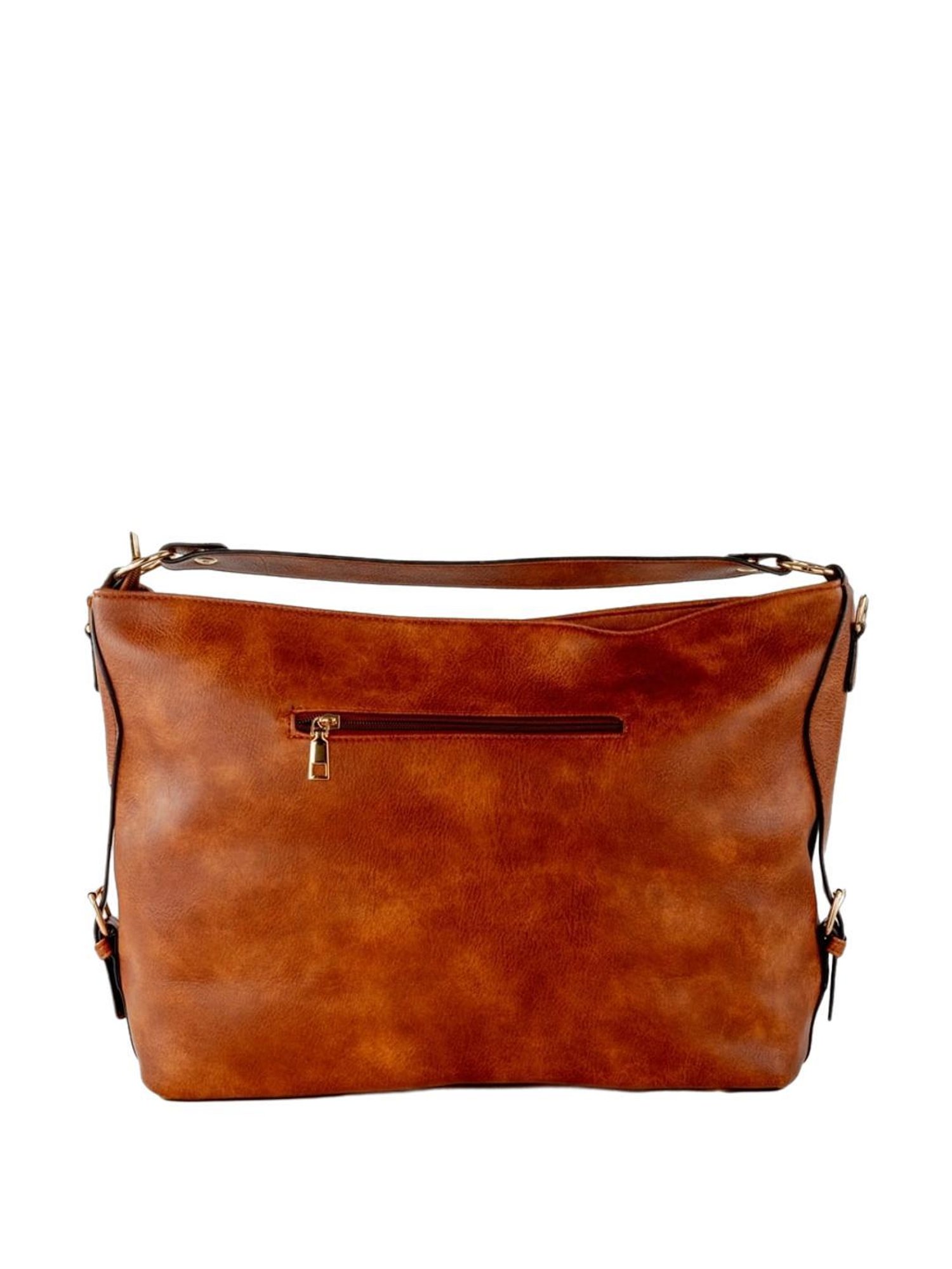 BULCHEE Brown Solid Sling Handbag