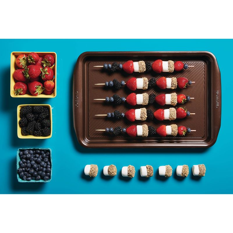 Circulon 2pc Nonstick Cookie Sheet Set Merlot