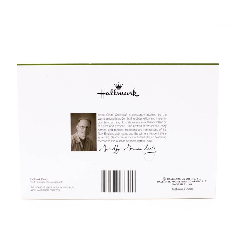 16ct Hallmark Bringing Home The Tree Greeting Cards