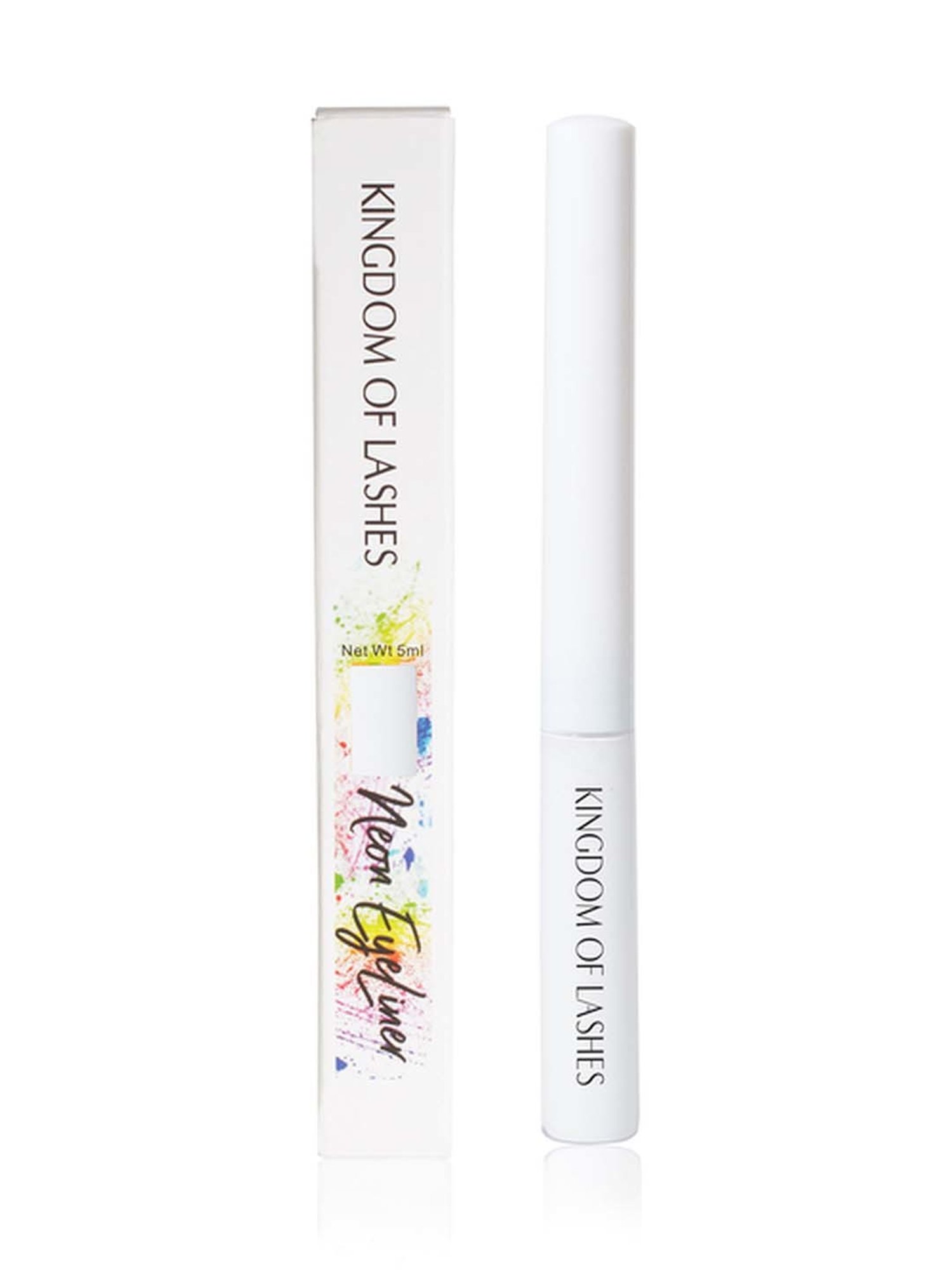 Kingdom of Lashes Neon Eyeliner Snow White - 5 ml