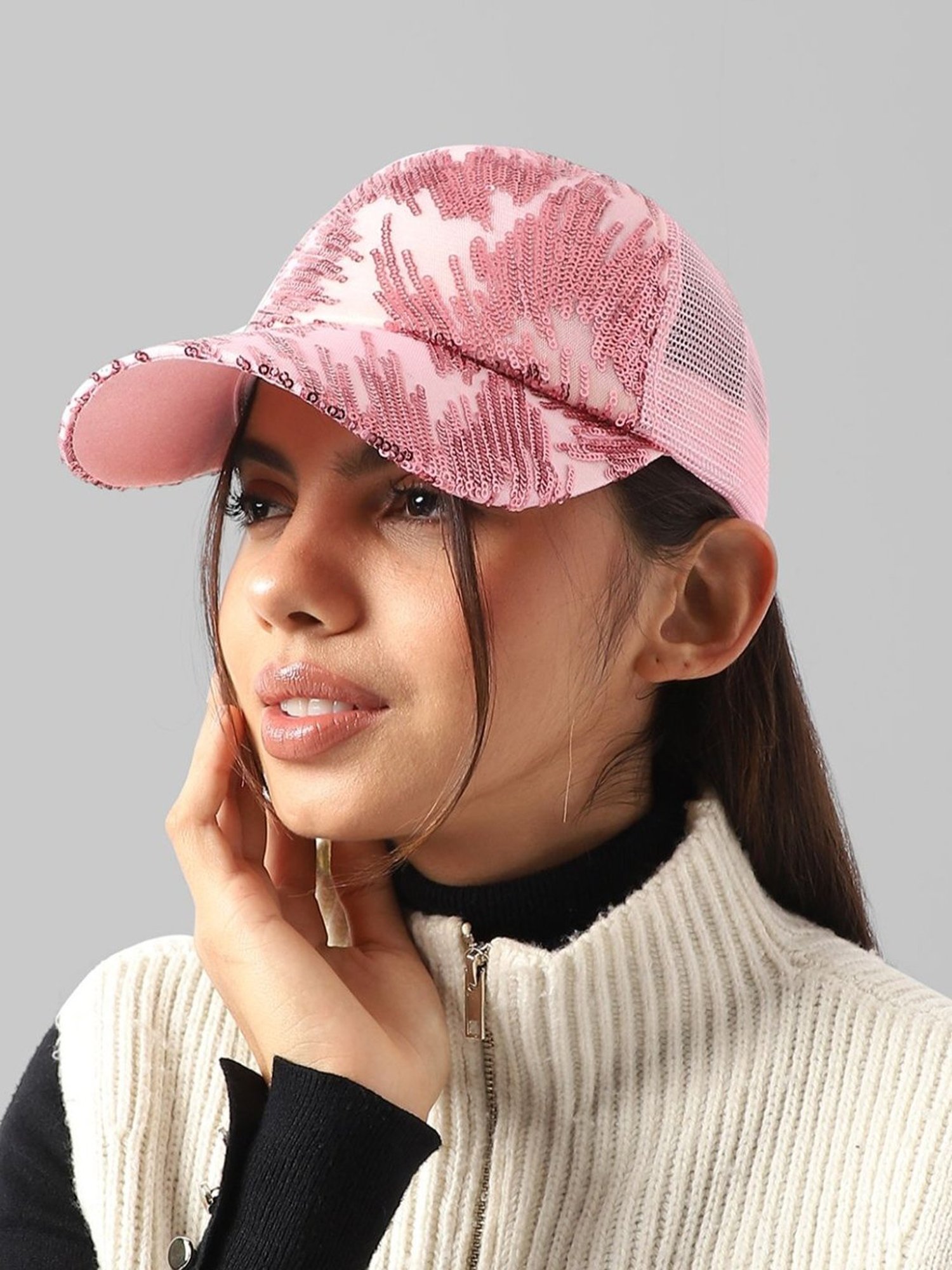 HauteSauce Black Printed Bucket Hat