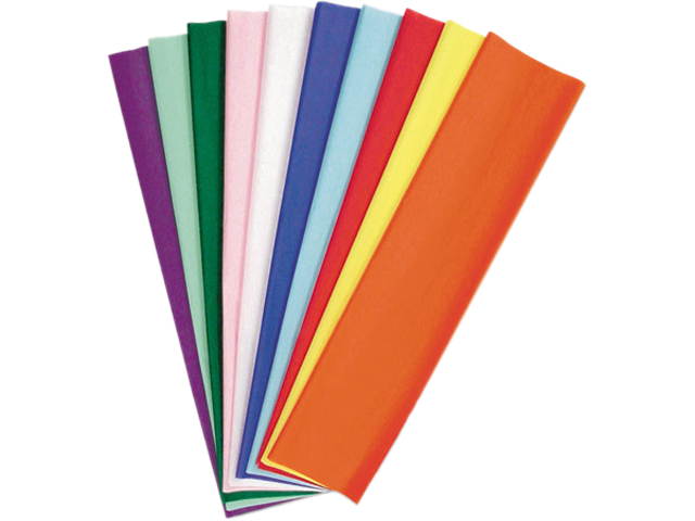 Pacon 58970 Kolorfast Tissue Assortment, 10 lbs., 20 x 30, 10 Assorted Colors, 100 Sheets