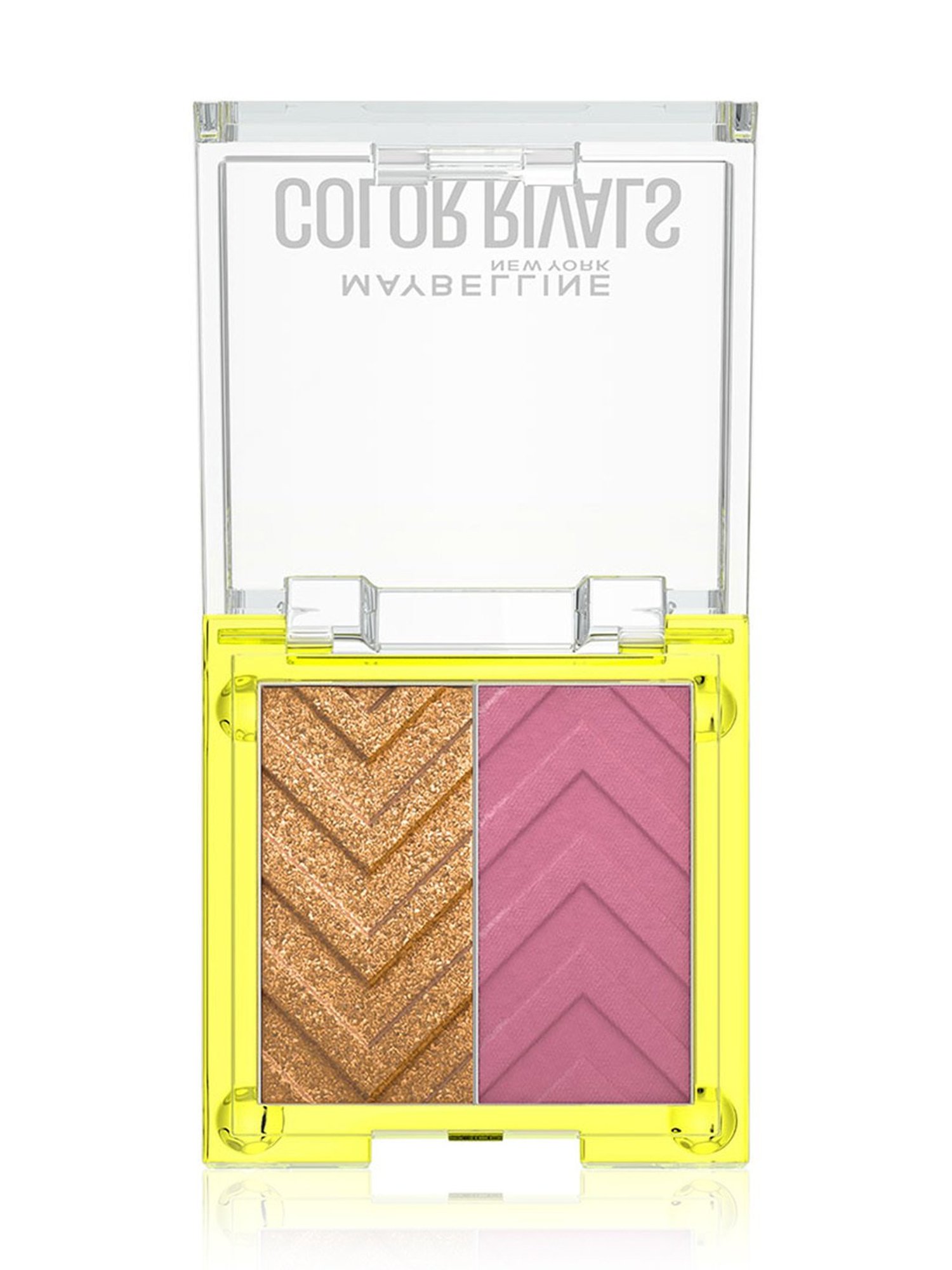 Maybelline New York Color Rivals Duo Eyeshadow Palette Assertive x Coy - 3 gm